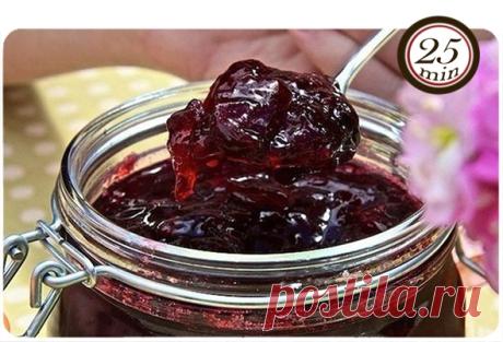 ВИШНЯ КОНСЕРВИРОВАННАЯ В ЖЕЛЕ - ягоды совсем как свежие!