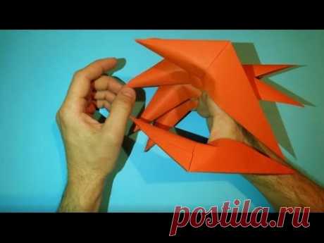Как сделать когти дракона из бумаги. Оригами когти. Origami claws
