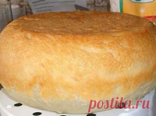 Белый хлеб в мультиварке.