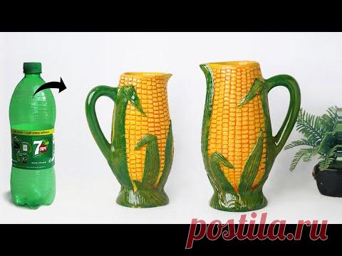 Cement pot - Look like ceramic pot - Cement Pottery Making || सीमेंट का बर्तन - YouTube