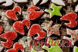 ШОКОЛАДНОЕ ПЕЧЕНЬЕ С ГЛАЗУРЬЮ