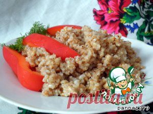 Ячневая каша жареная - кулинарный рецепт