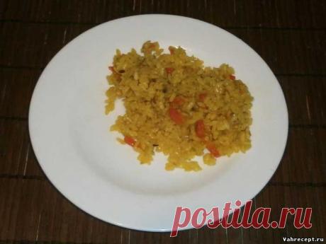 Рис с овощами - Пошаговый рецепт с фото