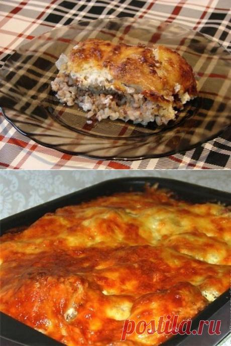 КУРИЦА, ЗАПЕЧЕННАЯ С ГРЕЧКОЙ.