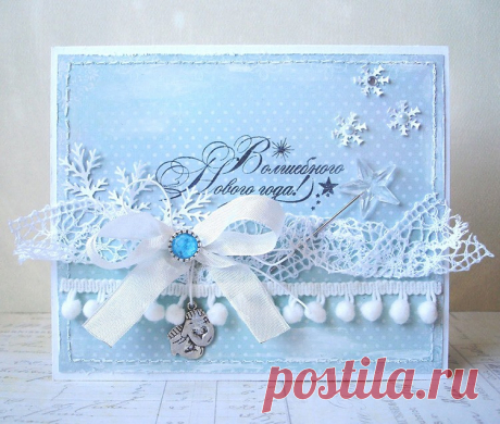 🎄 Новогодние открытки своими руками: красивое дополнение к основному подарку