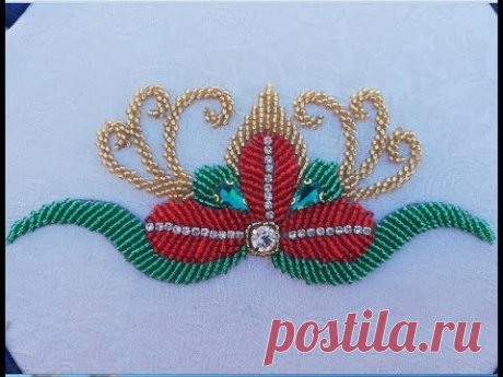 Hand Embroidery;embroidery design for dress