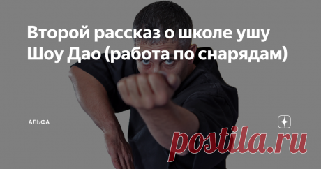 Второй рассказ о школе ушу Шоу Дао (работа по снарядам) В этой части рассказа я хотел показать о том, как я и мои ученики работаем по снарядам типа боксерского мешка и макивары (лапы).
Данный рассказ я хотел направить на то чтобы показать, что техника Шоу Дао на воздухе, которую показал ранее может быть применена в ударной форме. Не считаю свой удар суперсильным, но того что имею было достаточно чтобы ронять противников на пол или посылать в
