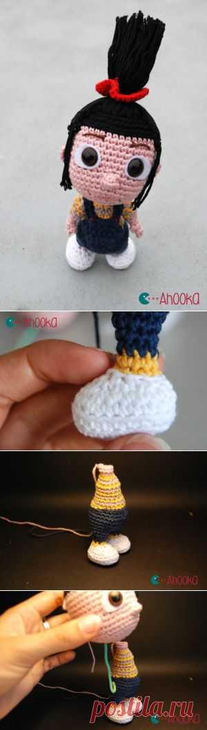 Agnès (moi, moche et méchant) au crochet &#8211; modèle gratuit [amigurumi]
Агнес (без перевода)
