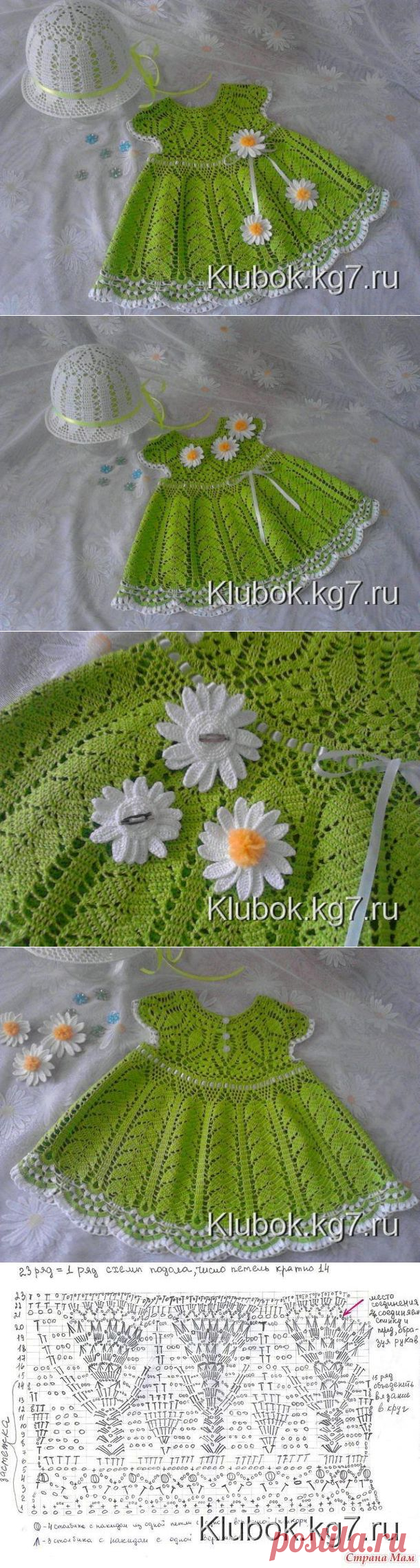 Красивое детское платьице