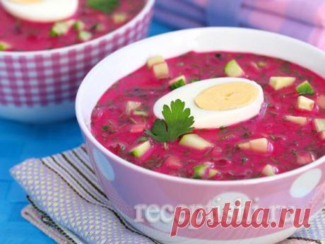 Холодник (хладник) со свеклой | Кулинарные рецепты с фото на Рецептыши.ру