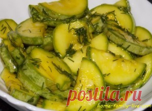 Маринованные кабачки/Сайт с пошаговыми рецептами с фото для тех кто любит готовить