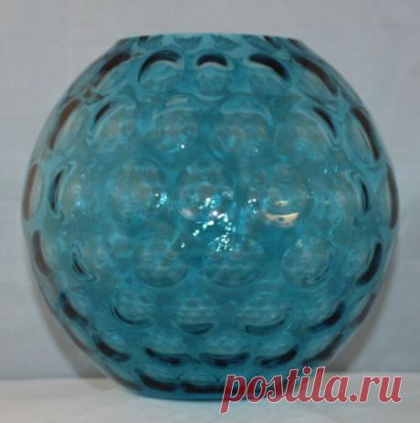 Borske Sklo Union Optic Lens Ball Bowl Vase Retro Vintage Kitsch | eBay