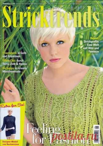 Журнал: Stricktrends №1 2012 Fruhling - Вяжем сети, спицы и крючок - ТВОРЧЕСТВО РУК - Каталог статей - ЛИНИИ ЖИЗНИ