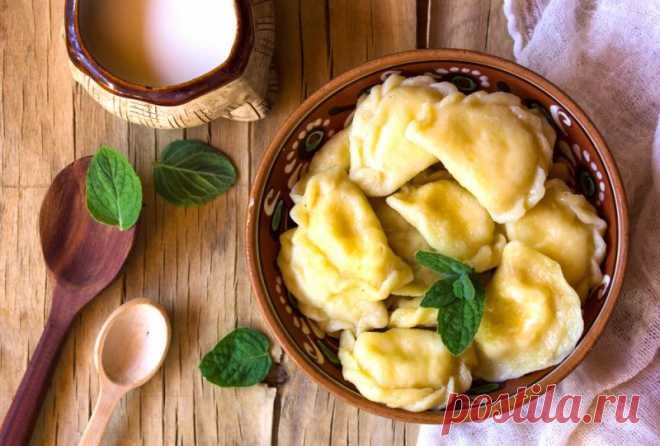 Постные вареники с картошкой и грибами: рецепт от Шефмаркет!