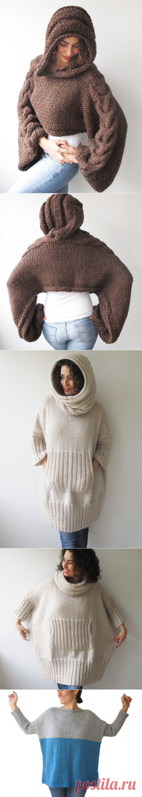 Красочные вязаные изделия от ETSY (Турция).Идеи для вязания