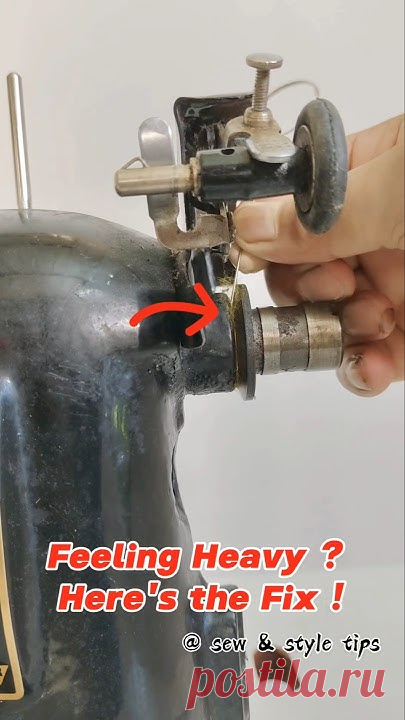 Sewing Machine Feels Heavy ? Here's the Fix ! ✅ #silaimachinerepairing #silaimachine #sewingmachine
