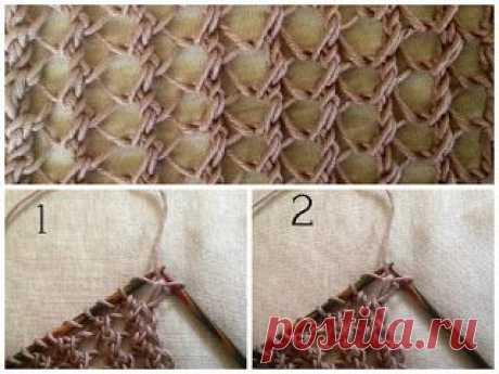 Knitting&amp;Design: Попала в сети.(Ребристая турецкая сетка)