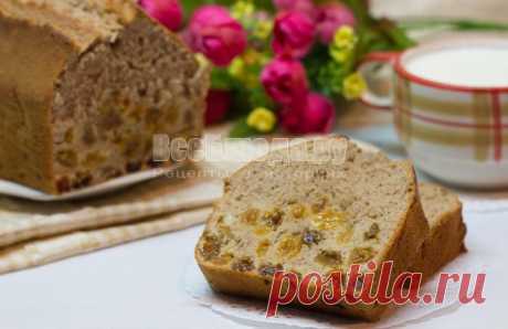 Кекс без масла и маргарина, приготовленный на чайной заварке, рецепт с  | Все Блюда