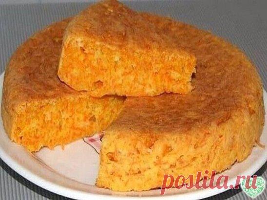 Нежнейший пирог-десерт из манки и морковки - просто тает во рту!!!