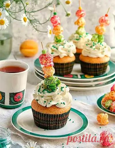 Капкейки с джемом – как вкусно приготовить