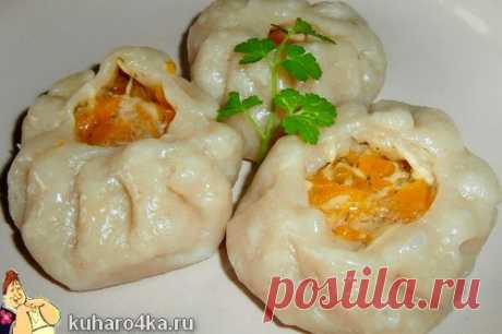 Хозяюшка. Кушать подано! - Открытые манты с тыквой