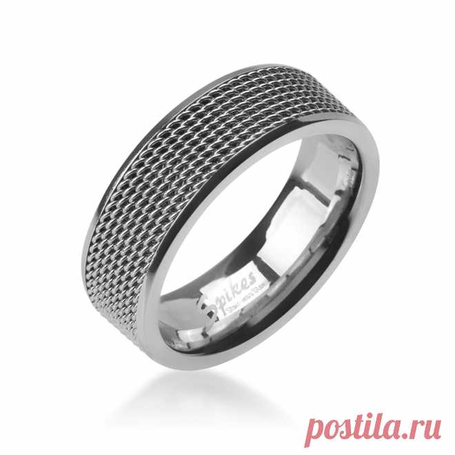 Кольцо из стали SPIKES купить в интернет-магазине мужских украшений MOJO