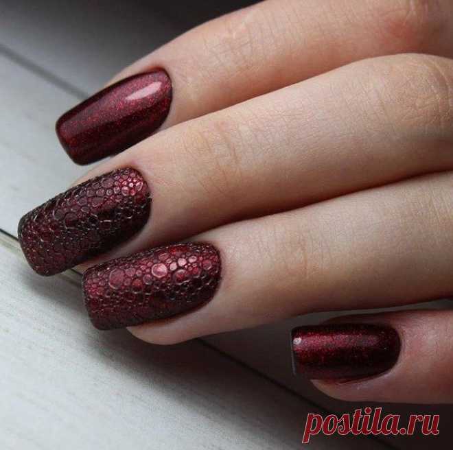 Маникюр в технике «bubbles»