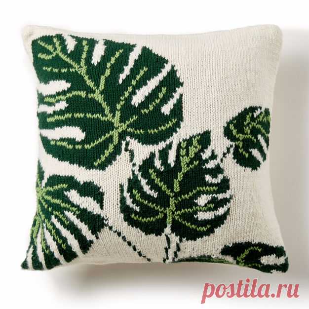 Наволочка спицами