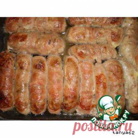 &quot;Домашние колбаски&quot; с гречкой, мясом и грибами - кулинарный рецепт