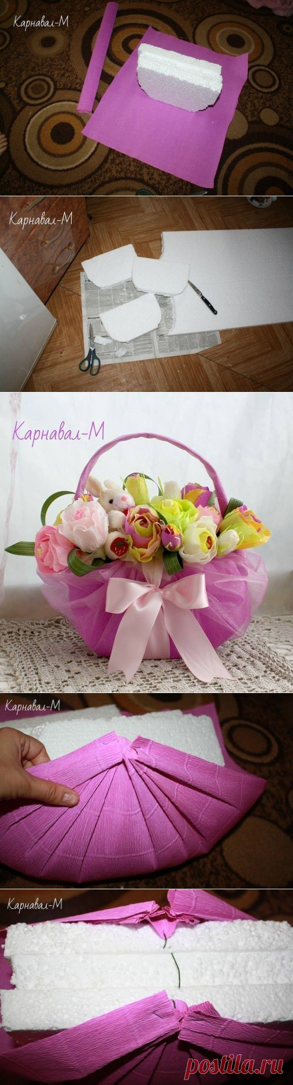 Конфетная сумочка: идея "каркаса" — Сделай сам, идеи для творчества - DIY Ideas