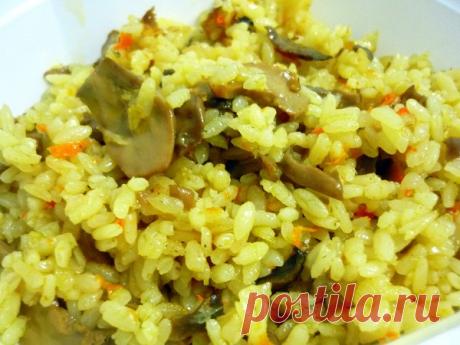 Рецепт плова с грибами