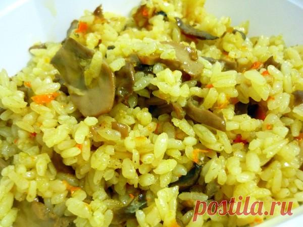 Рецепт плова с грибами