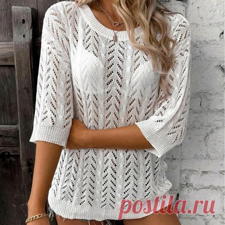 10 ажурных моделей от Shein с моими схемами | Вязание с Paradosik_Handmade | Дзен