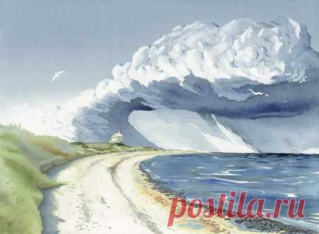 Художник-акварелист Fred Poisson