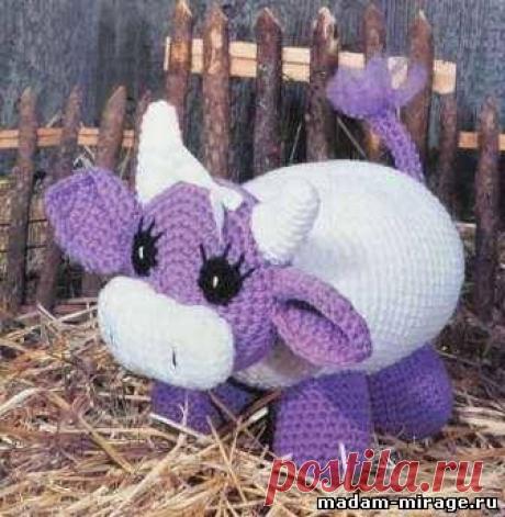 Корова | Остров вязаной игрушки