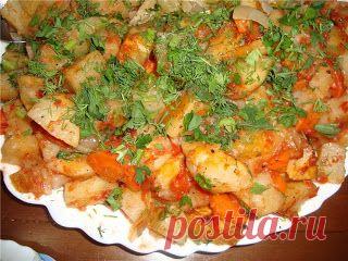 Вкусная еда - кулинарные рецепты на каждый день!: Наивкуснейшая картошка в духовке! Фирменный рецепт