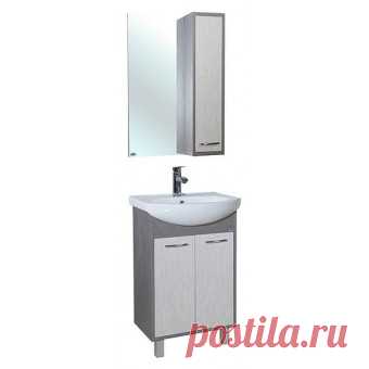 Комплект мебели Bellezza Смарт 50 орфео серый/орфео белый