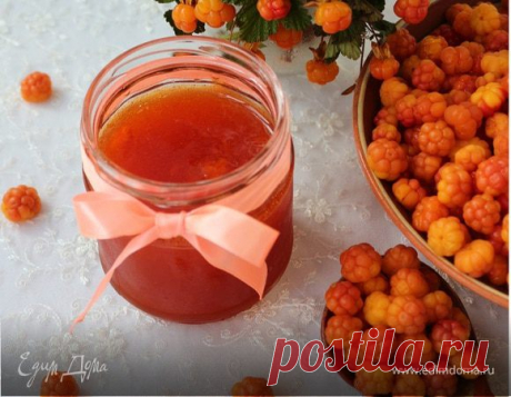 Джем из морошки. Ингредиенты: сахар, лайм, вода