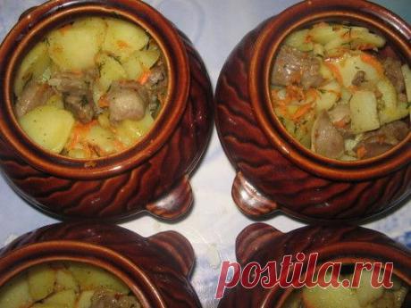 ЖАРКОЕ В ГОРШОЧКЕ