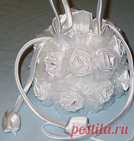 Мастер-класс. Ридикюль с розами..
