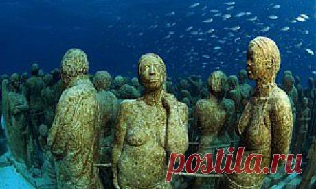 Музей подводных скульптур в Канкуне