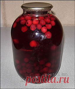 компот из вишни - рецепт приготовления