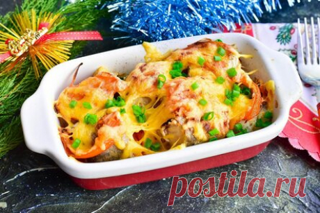 Рыба «Лакомка» в духовке на Новый год — красивое и вкусное блюдо