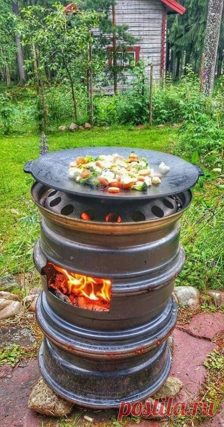 Простые и гениальны идеи для сада из ненужных вещей