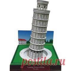 Leaning Tower of Pisa, Italy - Europe - Architecture - Paper Craft - Canon Creative Park Canon Inc. provides a wealth of  materials on this site.The site is full of interesting content, like Paper Craft and Scrapbook, so you're sure to find something you like. Have fun printing out on your Canon Inkjet printer.