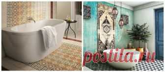 Moroccan bathroom: best trends and Moroccan bathroom decor ideas We want to offer Moroccan bathroom trends, tendencies, ideas for Moroccan bathroom decor and styles. After reading our article, you will be able to make your bathroom in Moroccan style. And this article will help to make choice, be guided and will assist in making your design of bathroom in Moroccan style.