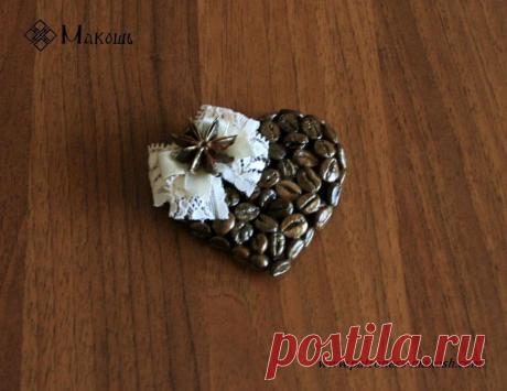 Кофейный магнит своими руками | oblacco