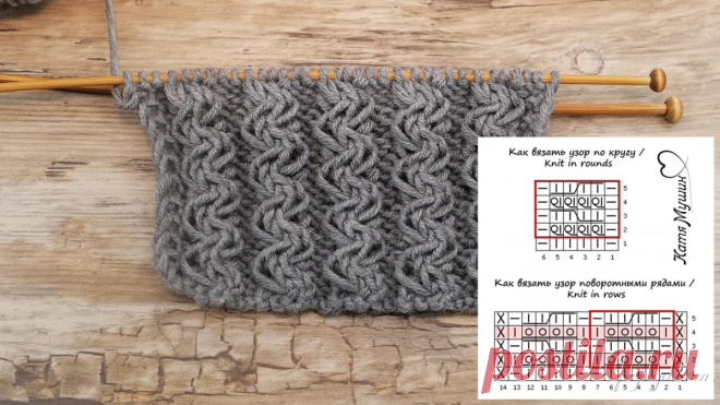 Подборка для любителей вязать спицами: 30 универсальных узоров для Ваших изделий | Факультет рукоделия | Дзен