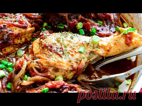 Вкуснейшее Чахохбили из КУРИЦЫ по-новому - так вы ЕЩЕ его НЕ ГОТОВИЛИ🍴Грузинская кухня