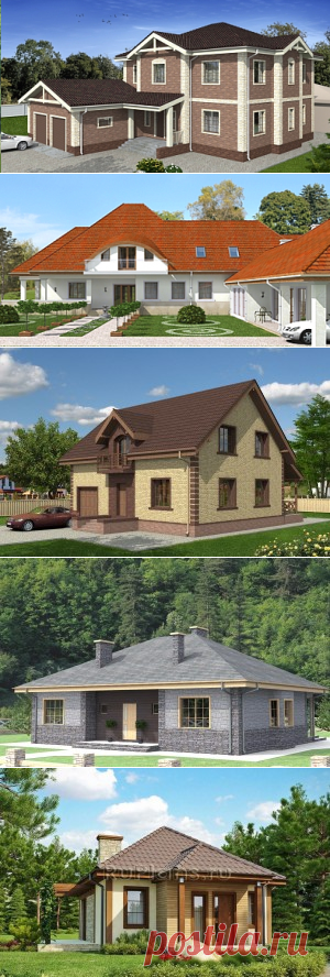 Проекты домов и коттеджей RuPlans